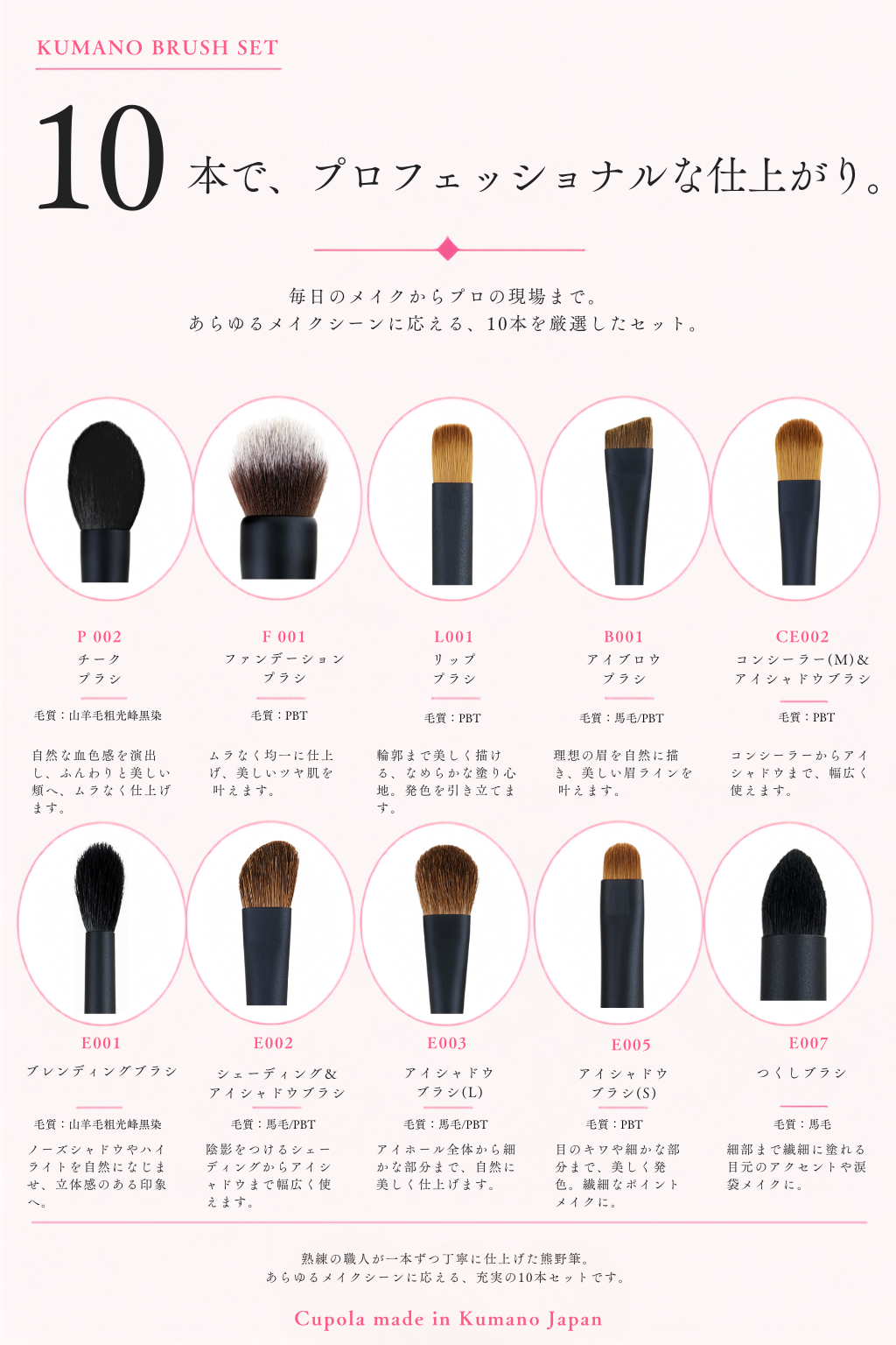 【Cupola アドバンスセット10本セット】